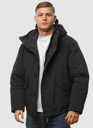 Micro-M Recycled Goggle Jacket - Black