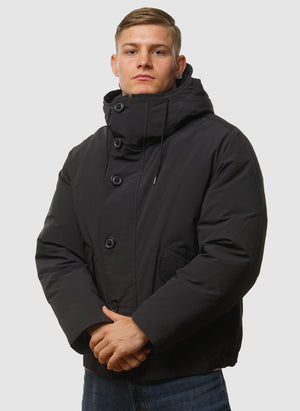 Micro-M Recycled Goggle Jacket - Black