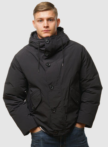 Micro-M Recycled Goggle Jacket - Black