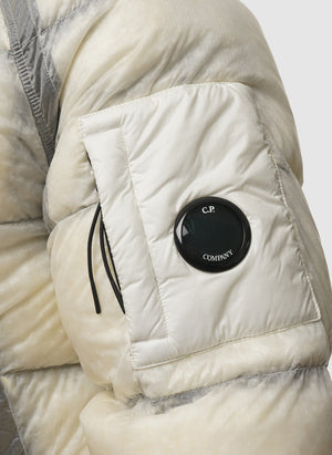 D.D. Shell Heavy Padded Jacket - Gauze White
