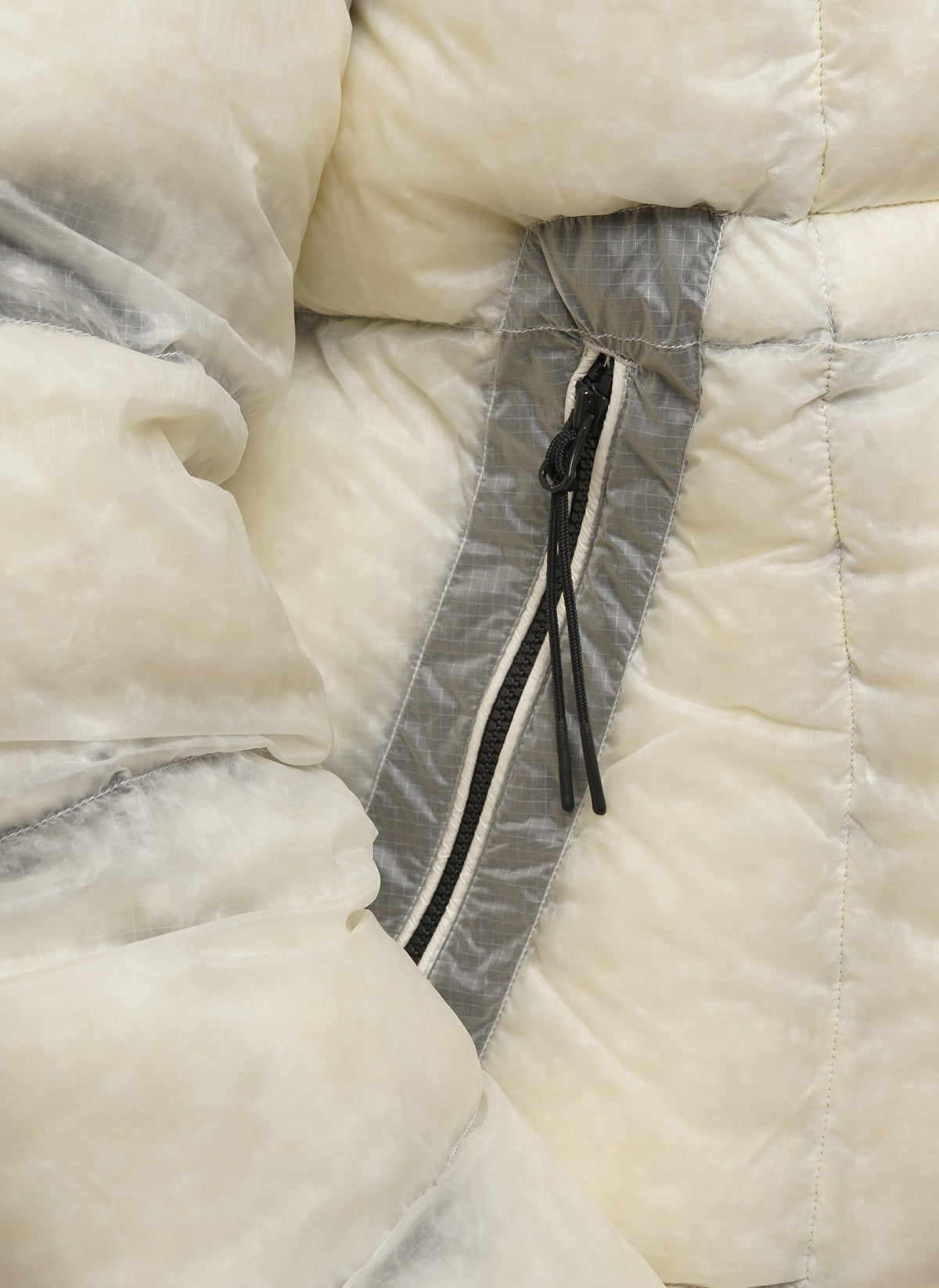 D.D. Shell Heavy Padded Jacket - Gauze White