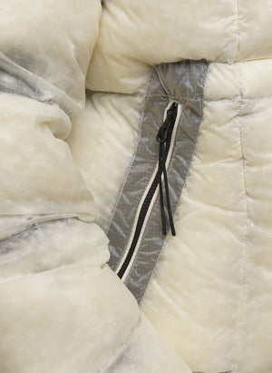 D.D. Shell Heavy Padded Jacket - Gauze White