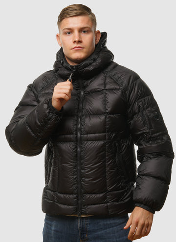 D.D. Shell Heavy Padded Jacket - Black