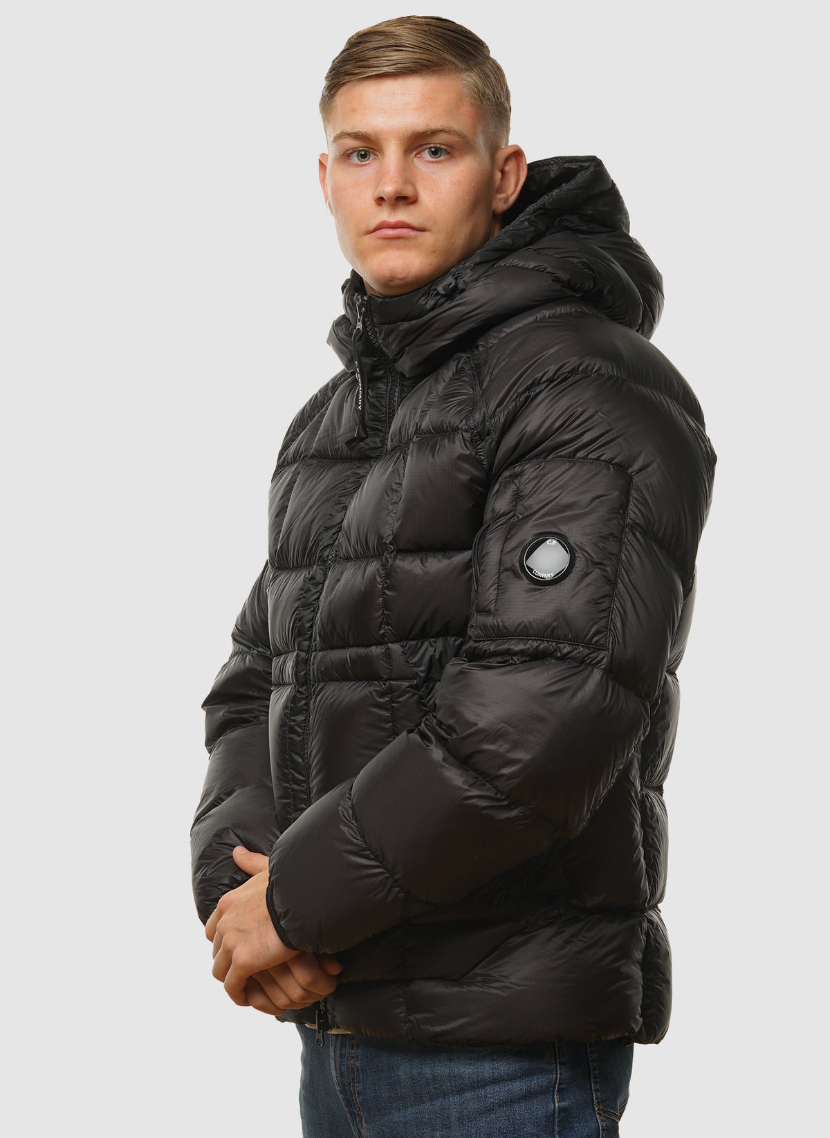 D.D. Shell Heavy Padded Jacket - Black