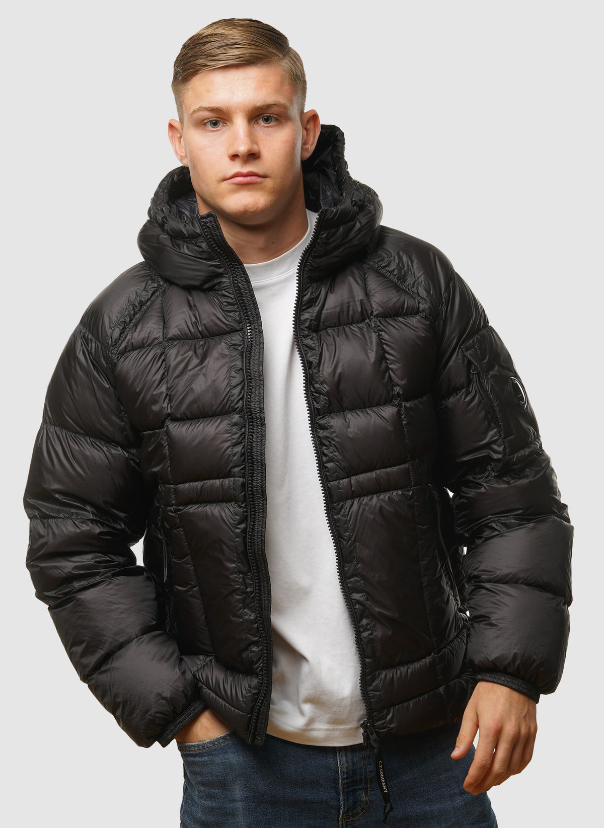 D.D. Shell Heavy Padded Jacket - Black