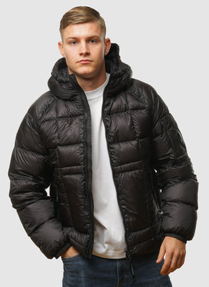 D.D. Shell Heavy Padded Jacket - Black