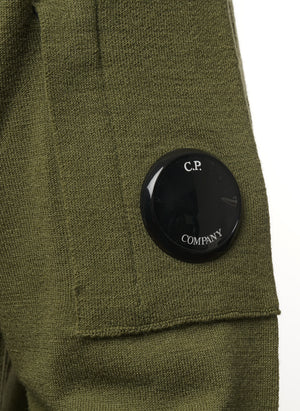 Merino Wool Lens Crew Neck - Capers