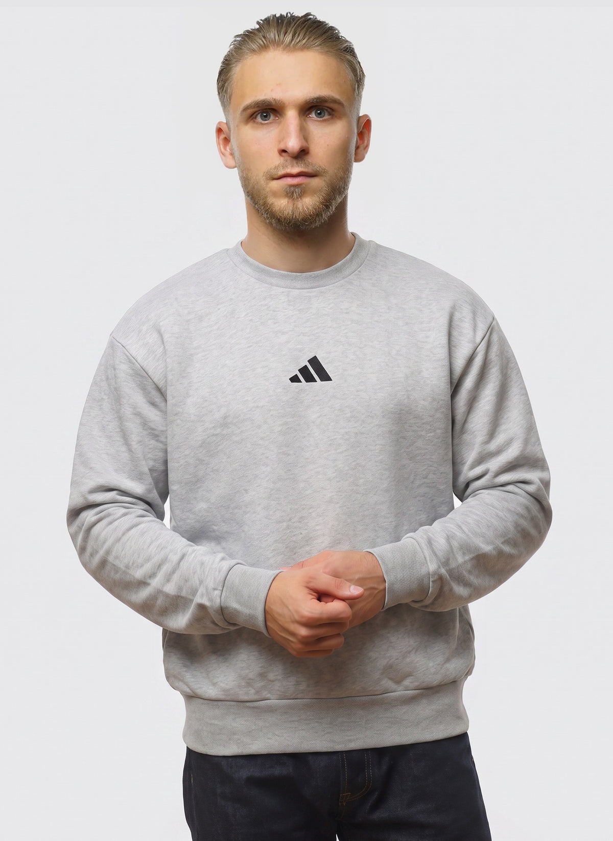 Feelcozy Sweatshirt - Mid Grey/Black