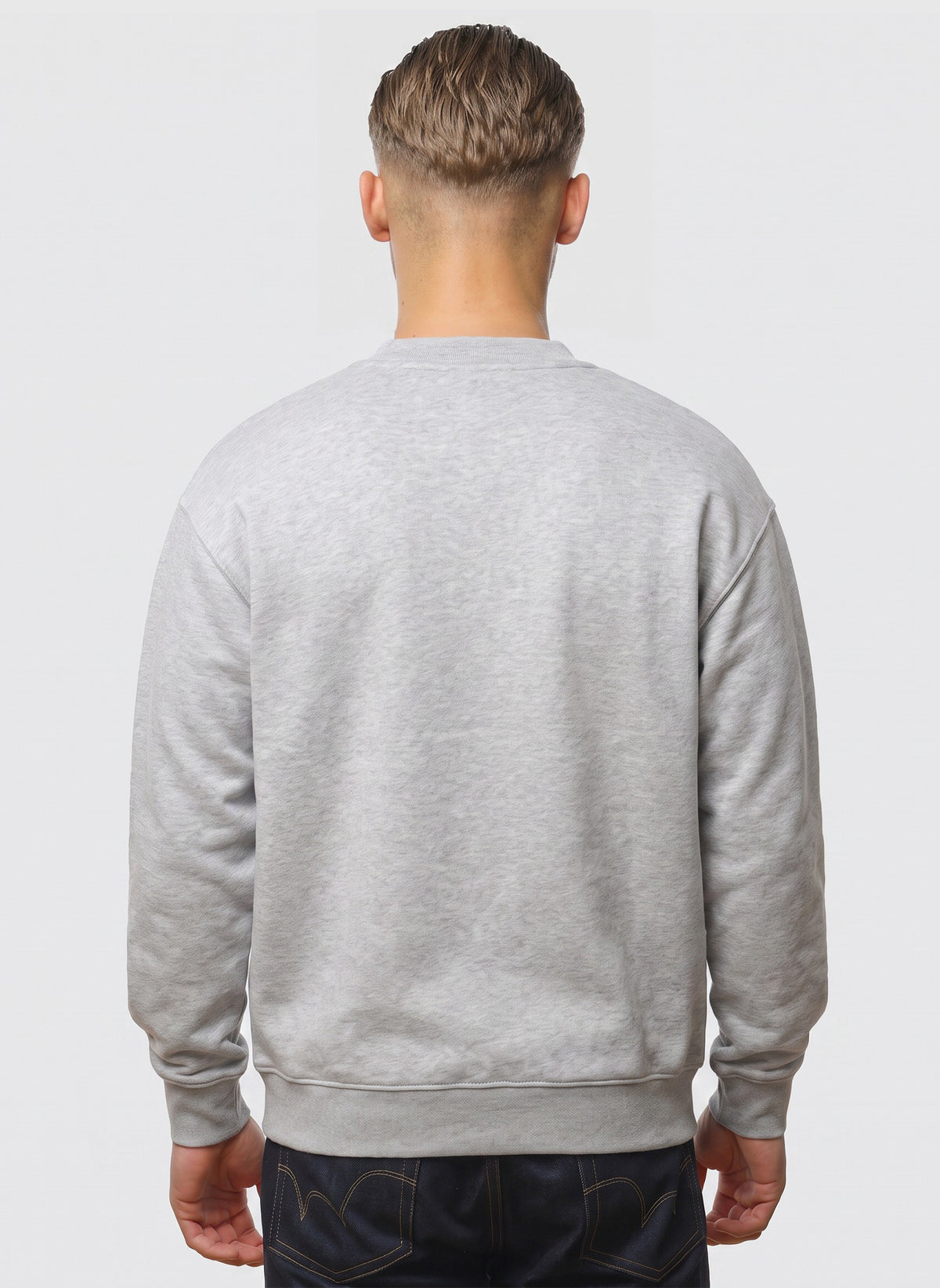 Feelcozy Sweatshirt - Mid Grey/Black
