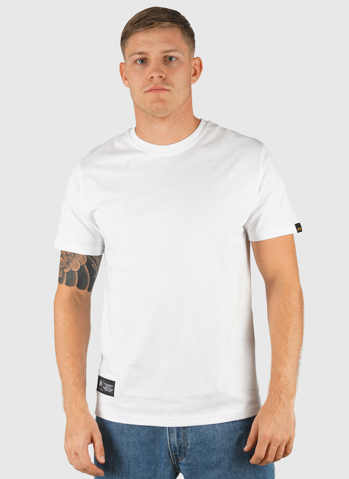 Label Backprint T-Shirt - White