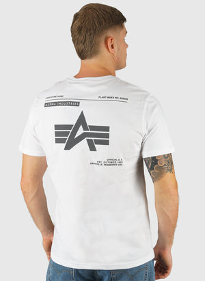 Label Backprint T-Shirt - White
