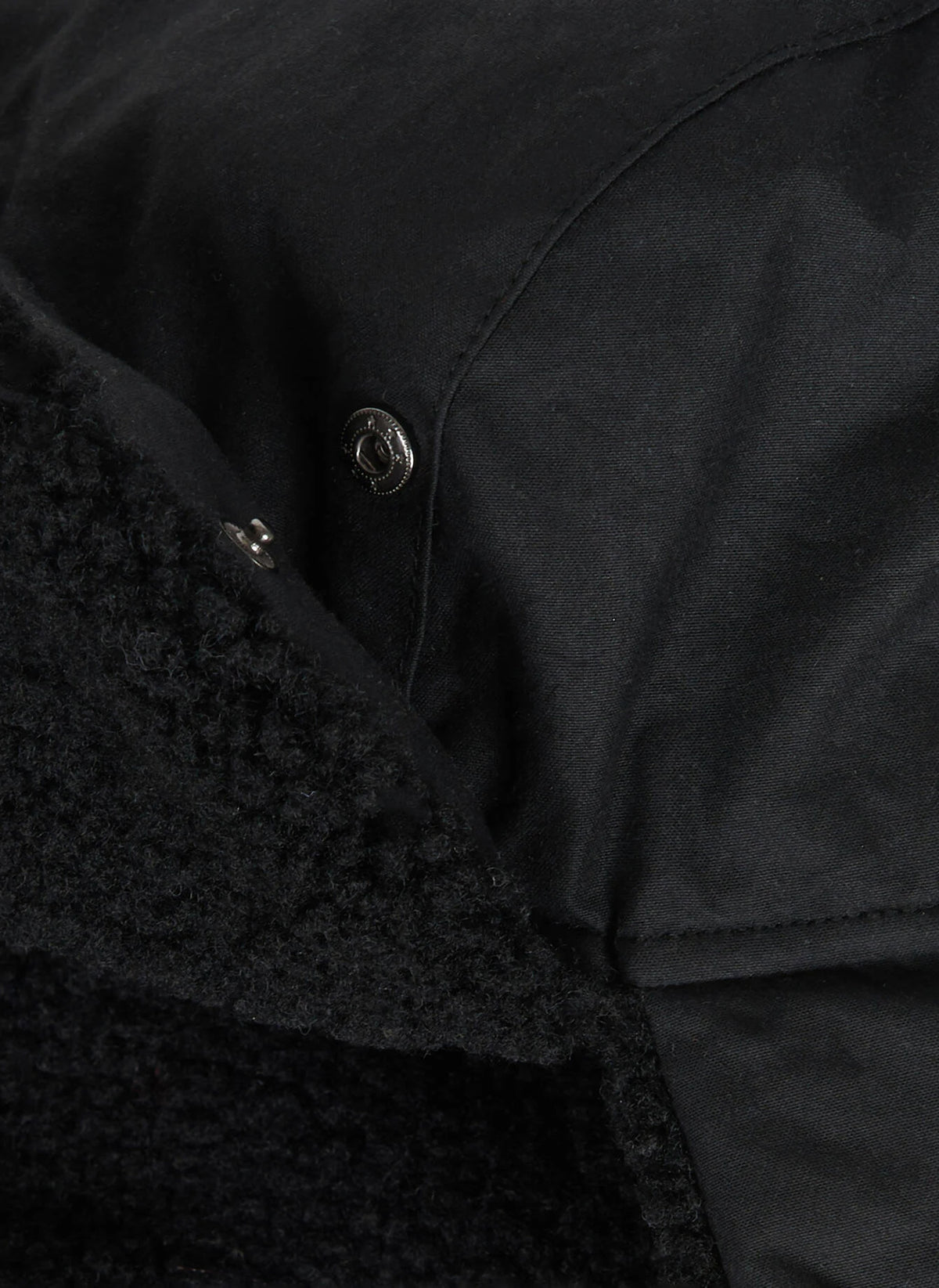 Wax Trappermütze - Black
