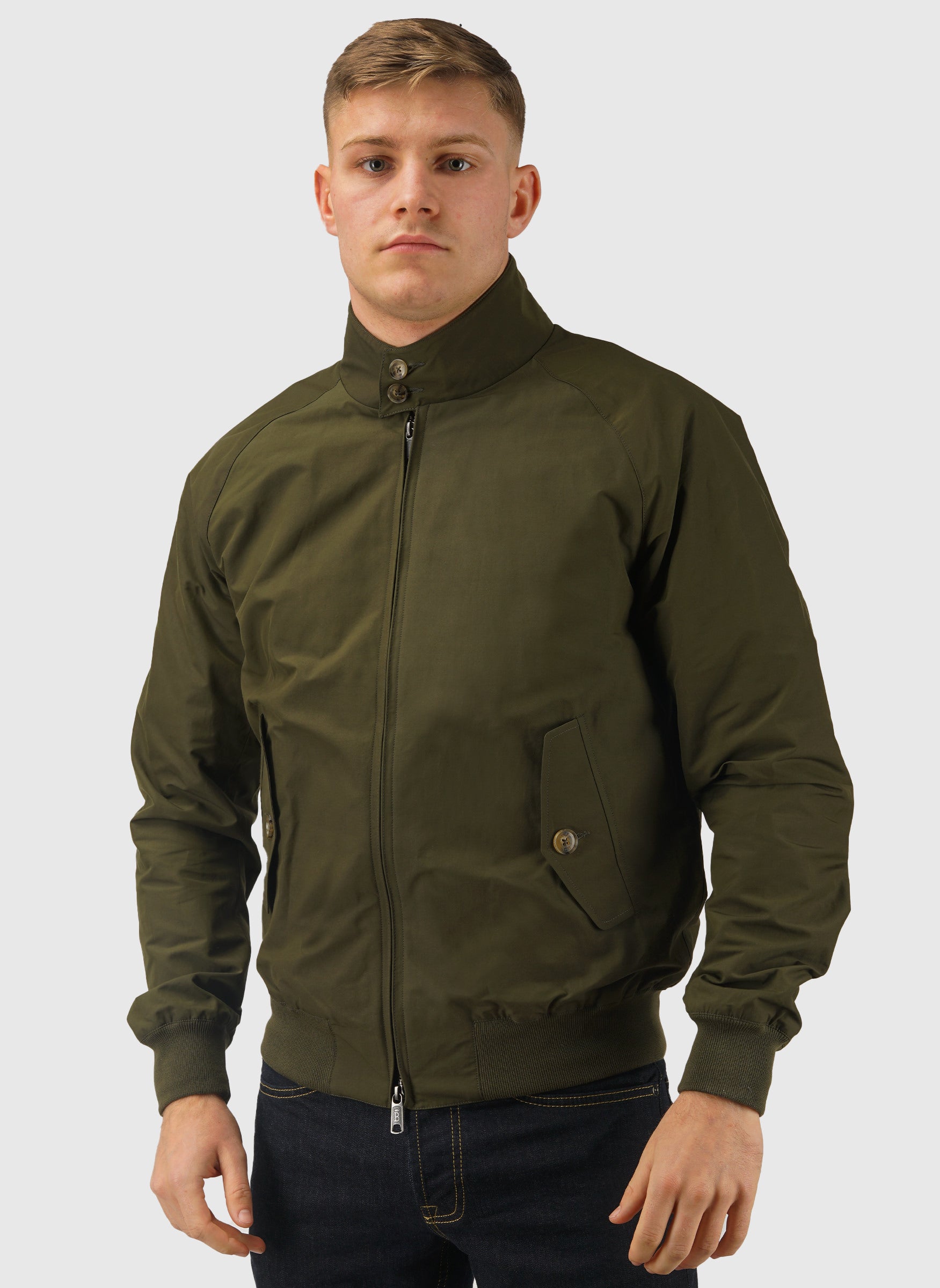G9 Classic Harrington Jacket - Beech – The Smart Dresser