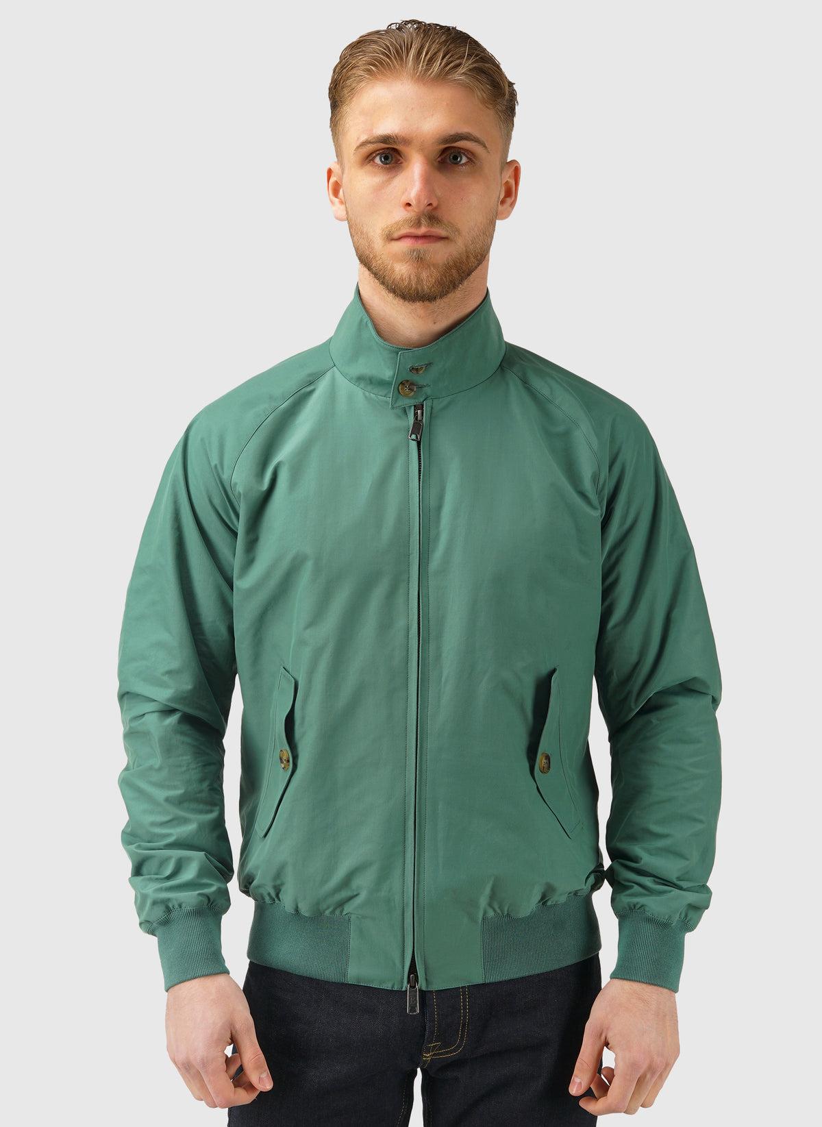 G9 Classic Harrington Jacket - Bench Blue