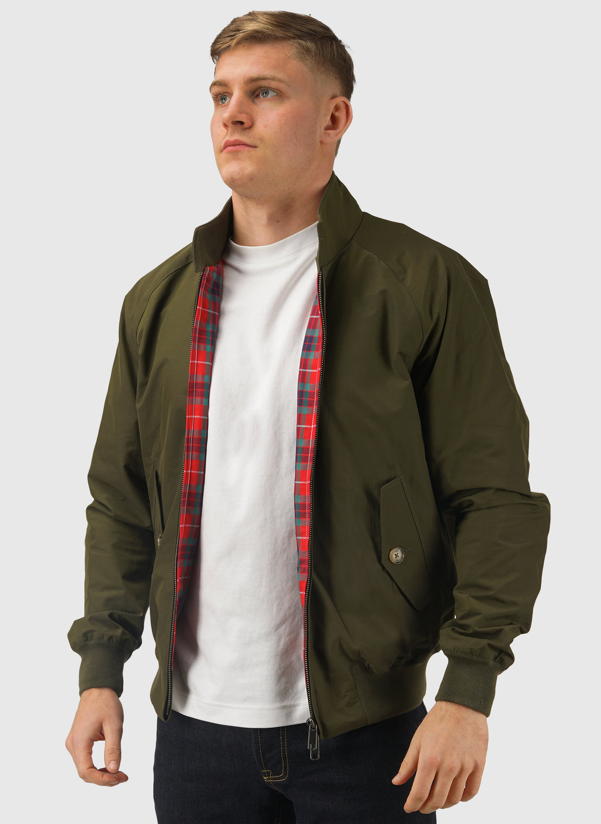 G9 Classic Harrington Jacket - Beech