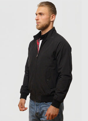 G9 Classic Harrington Jacket - Black