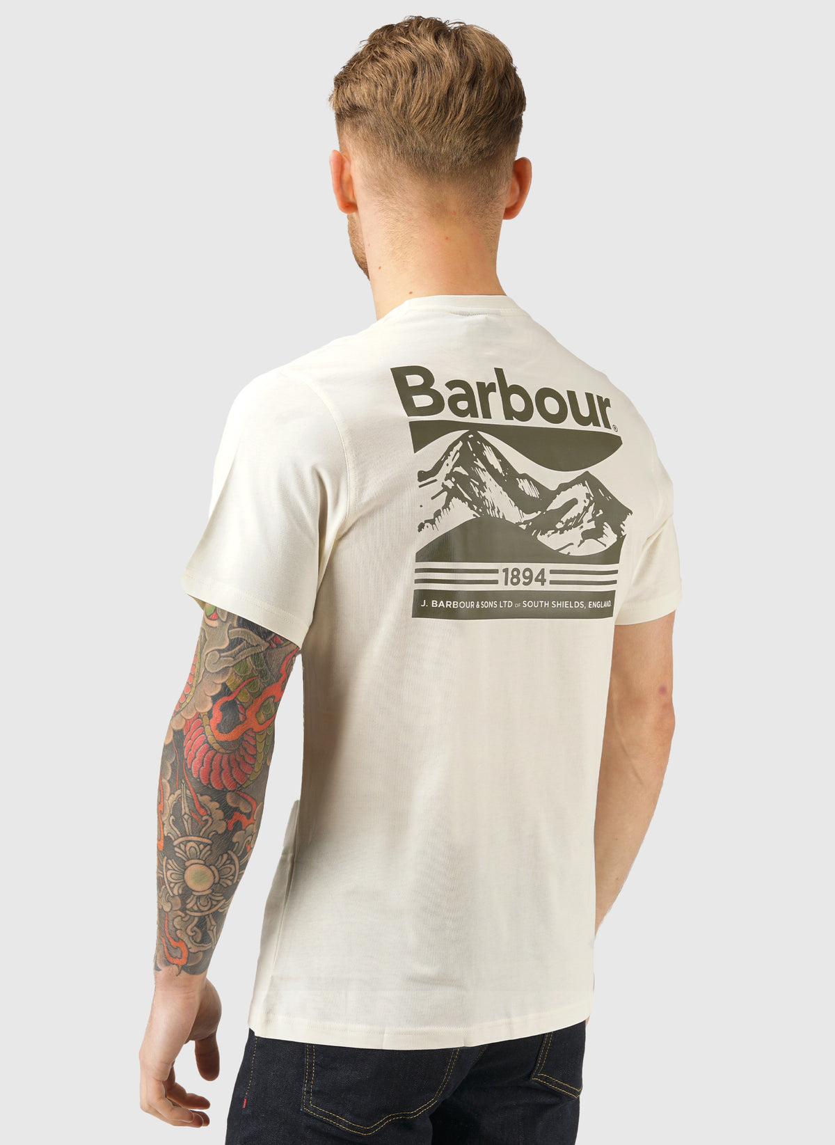 Camber Graphic T-Shirt - Antique White