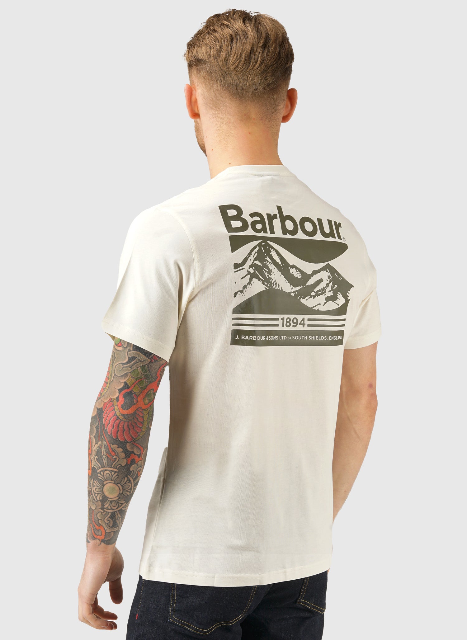 Camber Graphic T-Shirt - Antique White