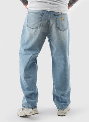 Landon Pant - Blue Heavy Worn Bleached