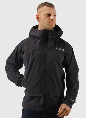 Saudan Pro 3L Shell Jacket - Black
