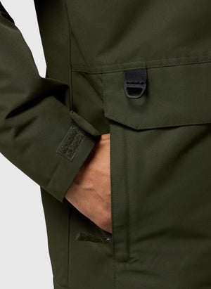 Landroamer Fleece Lined Jacket - Greenscape