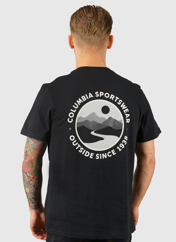 CSC Outdoor Back Graphic T-Shirt - Black Scoped