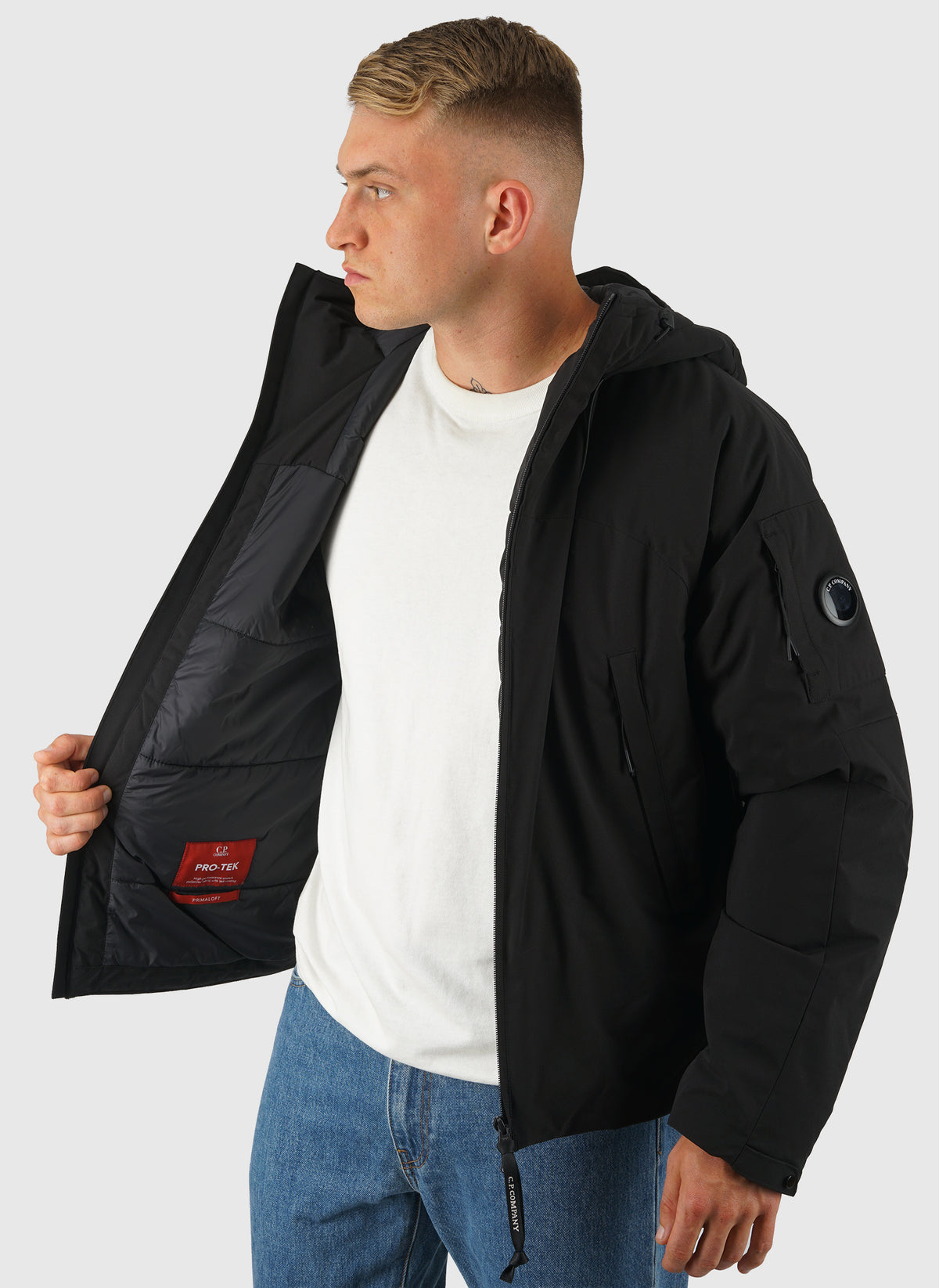 Pro-Tek Hooded Lens Winter Jacket - Black