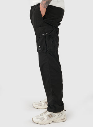Chrome-R Cargo Lens Pants - Black