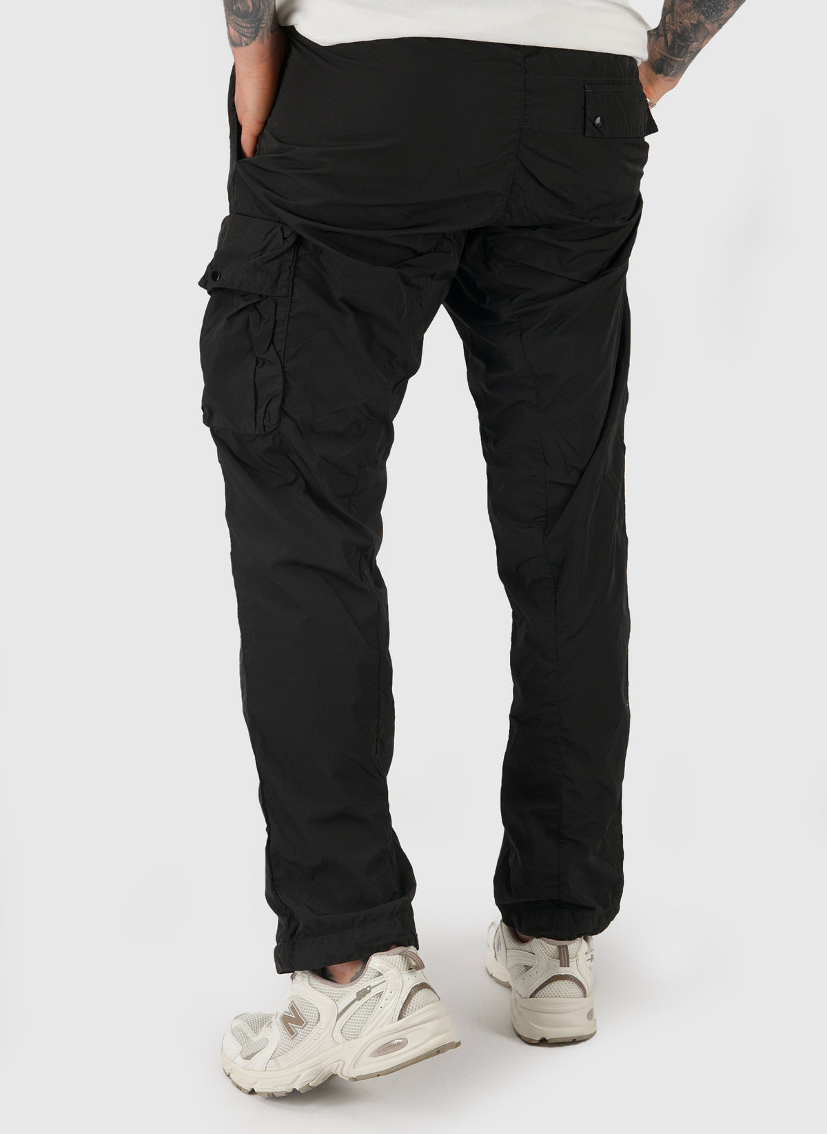 Chrome-R Cargo Lens Pants - Black