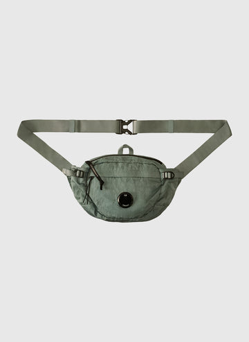 Lens Crossbody Umhängetasche - Silver Blue