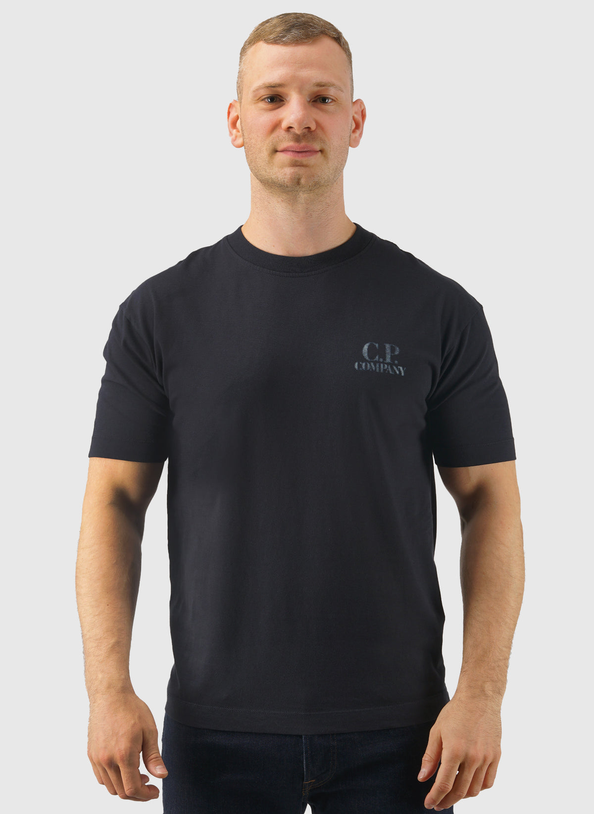 30/1 Logo Comfort T-Shirt - Total Eclipse