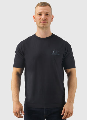 30/1 Logo Comfort T-Shirt - Total Eclipse