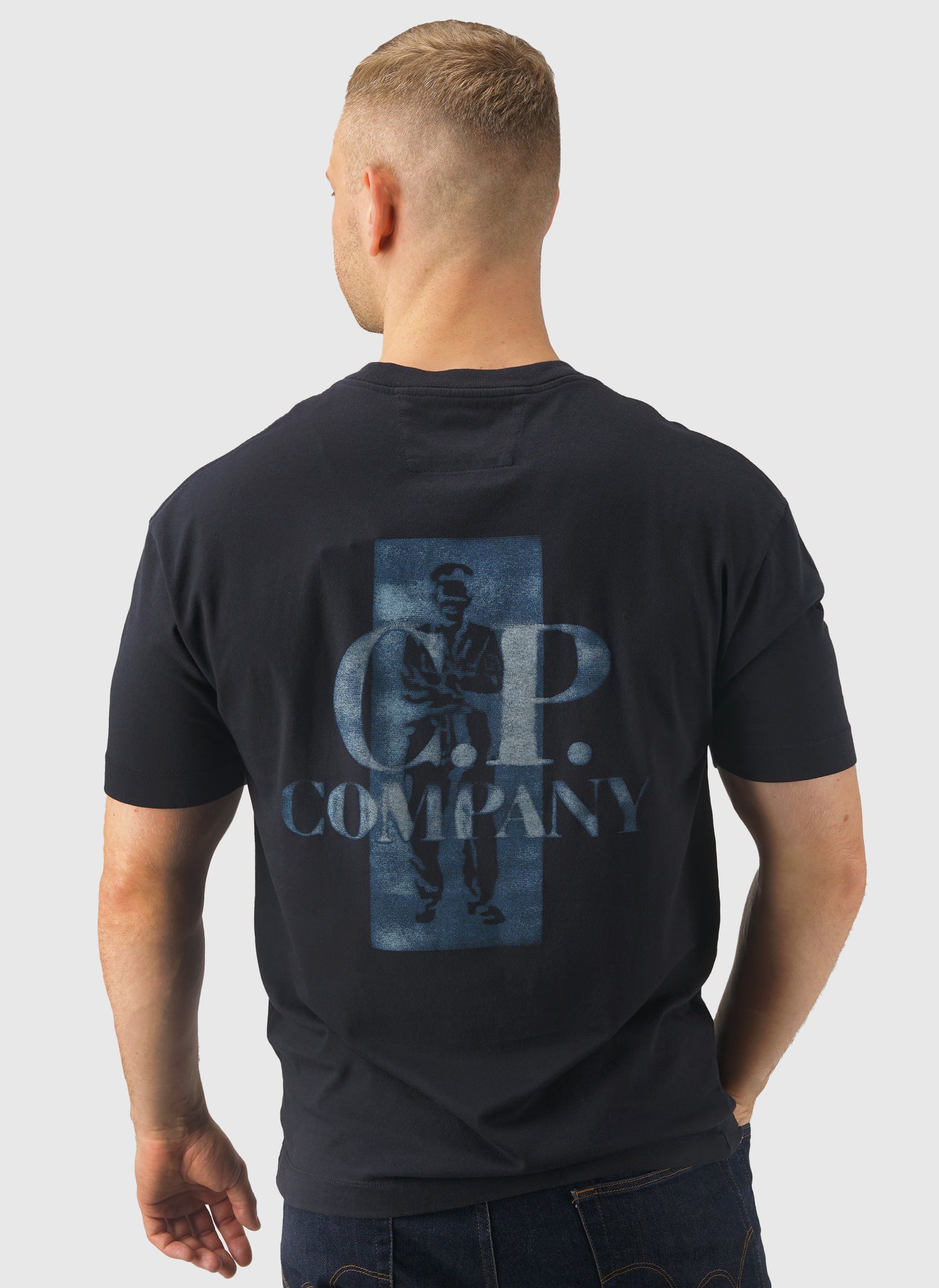 30/1 Logo Comfort T-Shirt - Total Eclipse