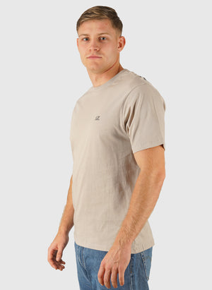Jersey Goggle Graphic T-Shirt - Dove