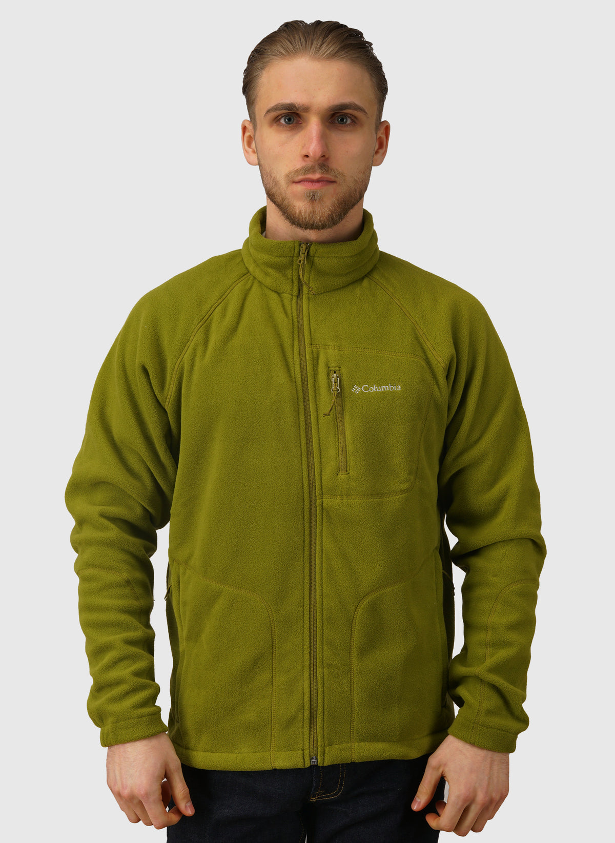Fast Trek II Full Zip Fleece - Mossy Green