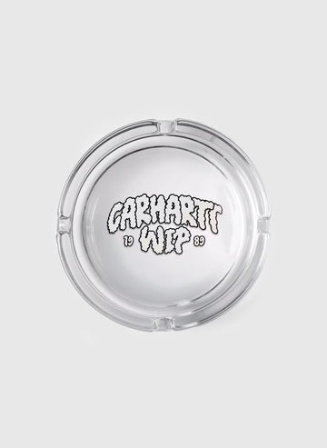 Cloud Script Ashtray - White