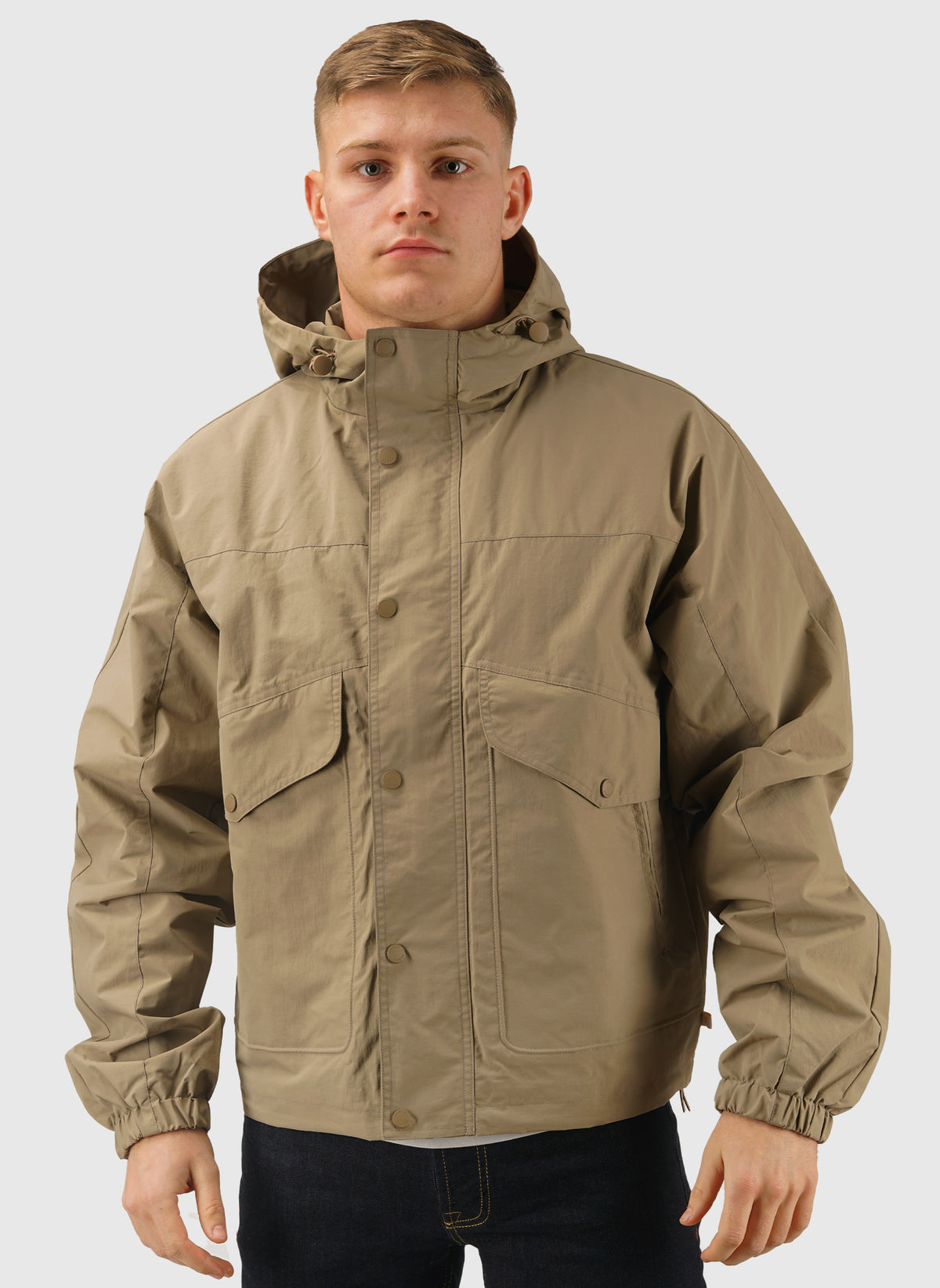 Shenley Hooded Jacket - Ashen Taupe