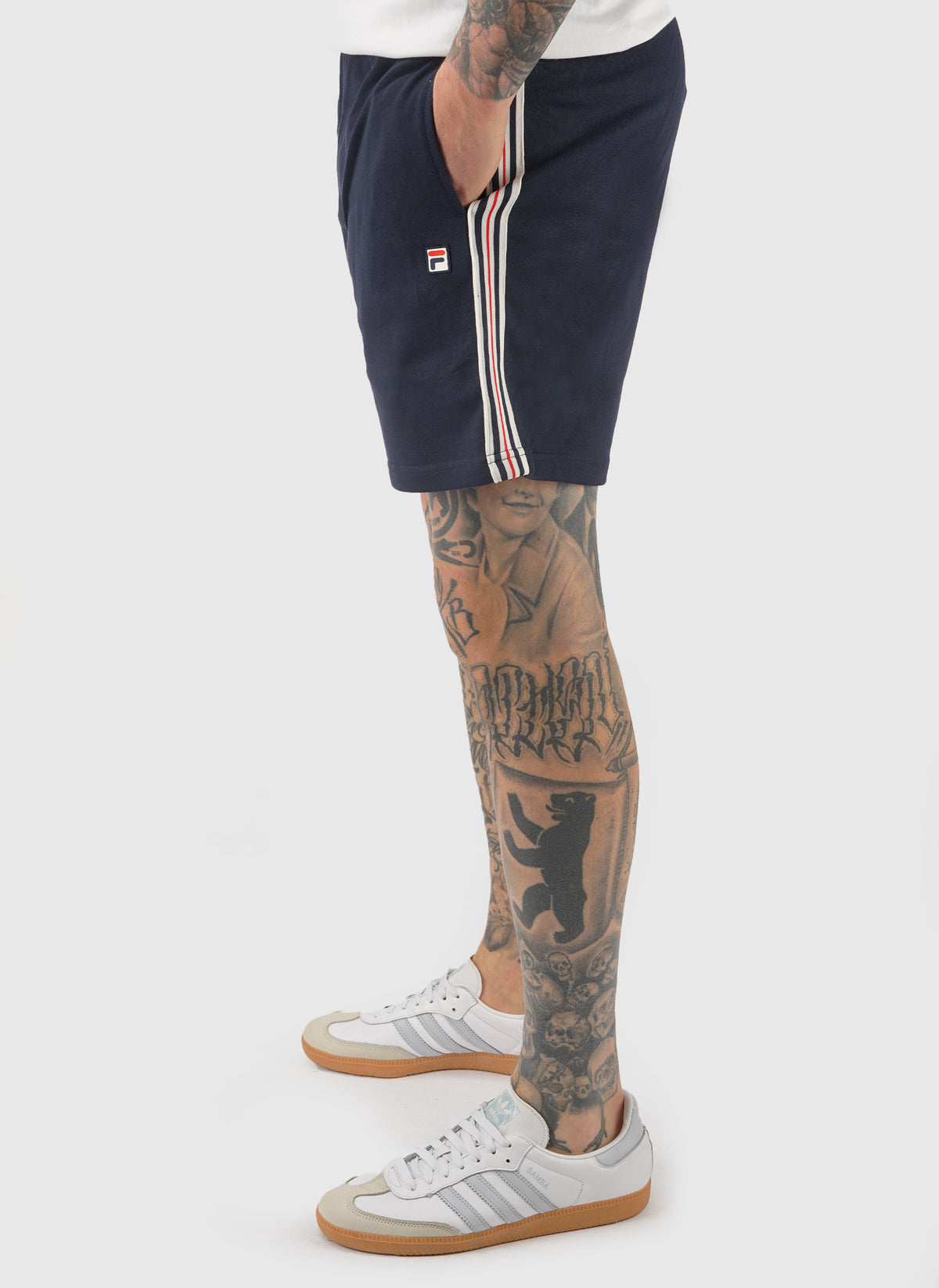 Diecimo Regular Sweatshorts - Black Iris