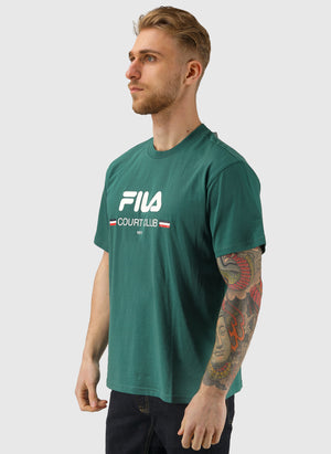 Doccia Logo Graphic T-Shirt- Posy Green