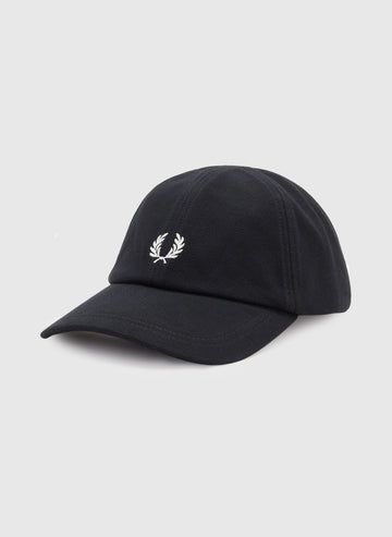 Pique Classic Cap - Black/Snow White