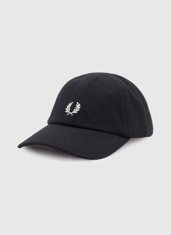 Pique Classic Cap - Black/Snow White