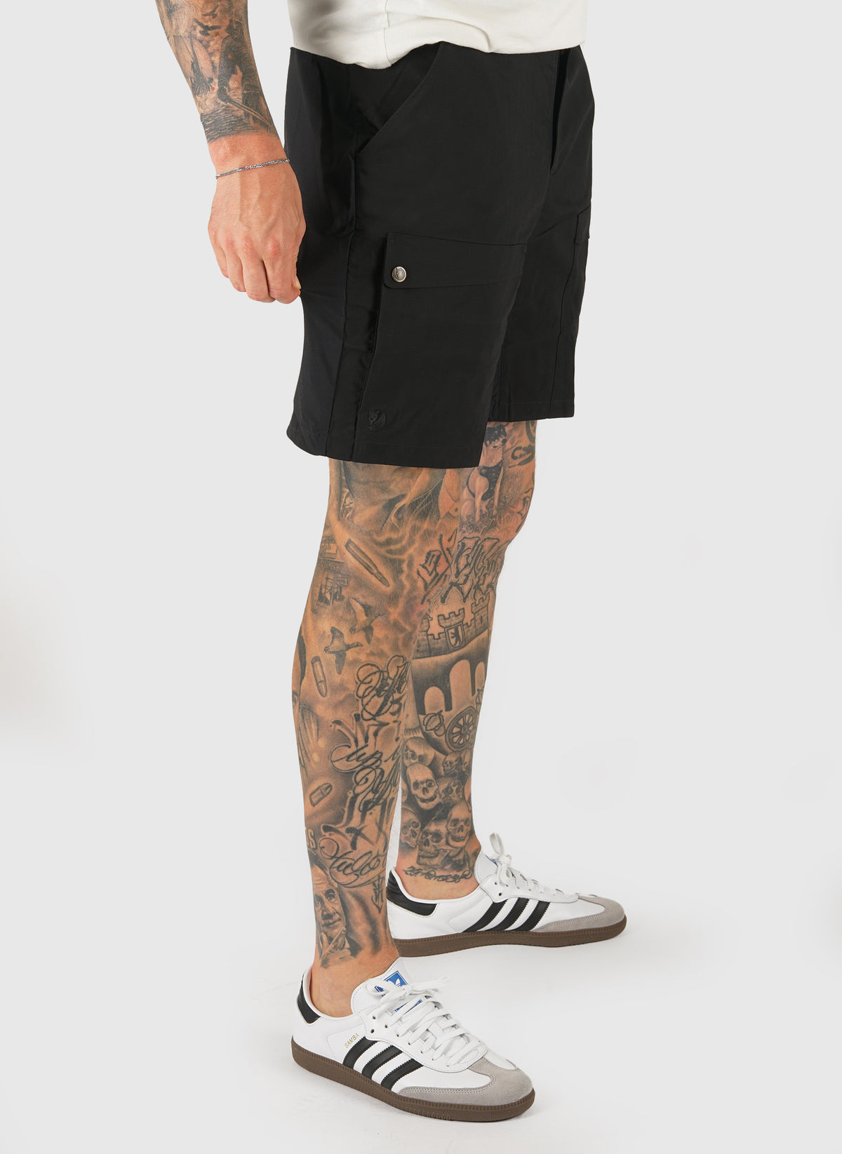 Abisko Hybrid Trail Shorts - Black