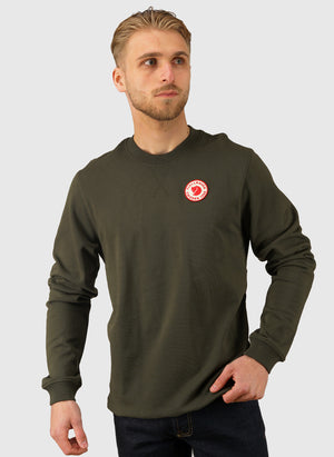 1960 Logo Badge Sweatshirt - Deep Forest