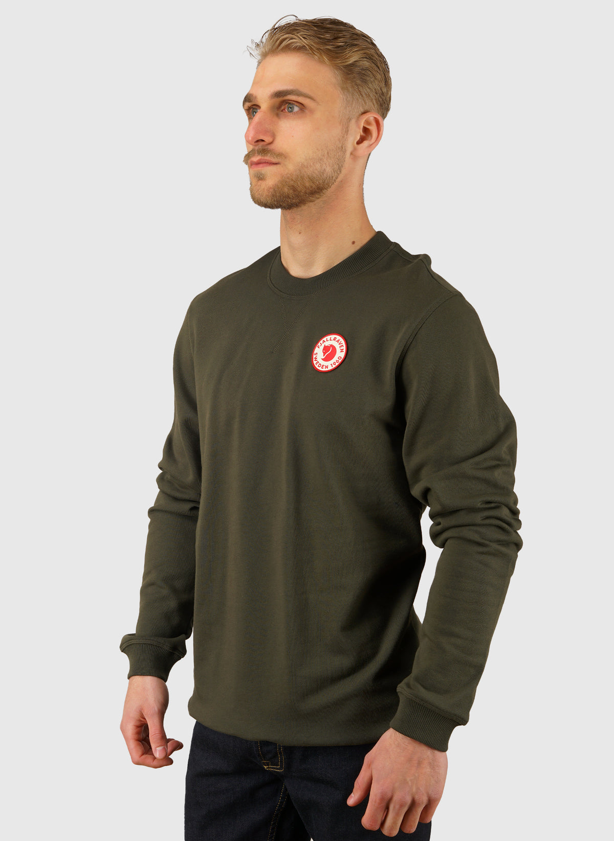 1960 Logo Badge Sweatshirt - Deep Forest