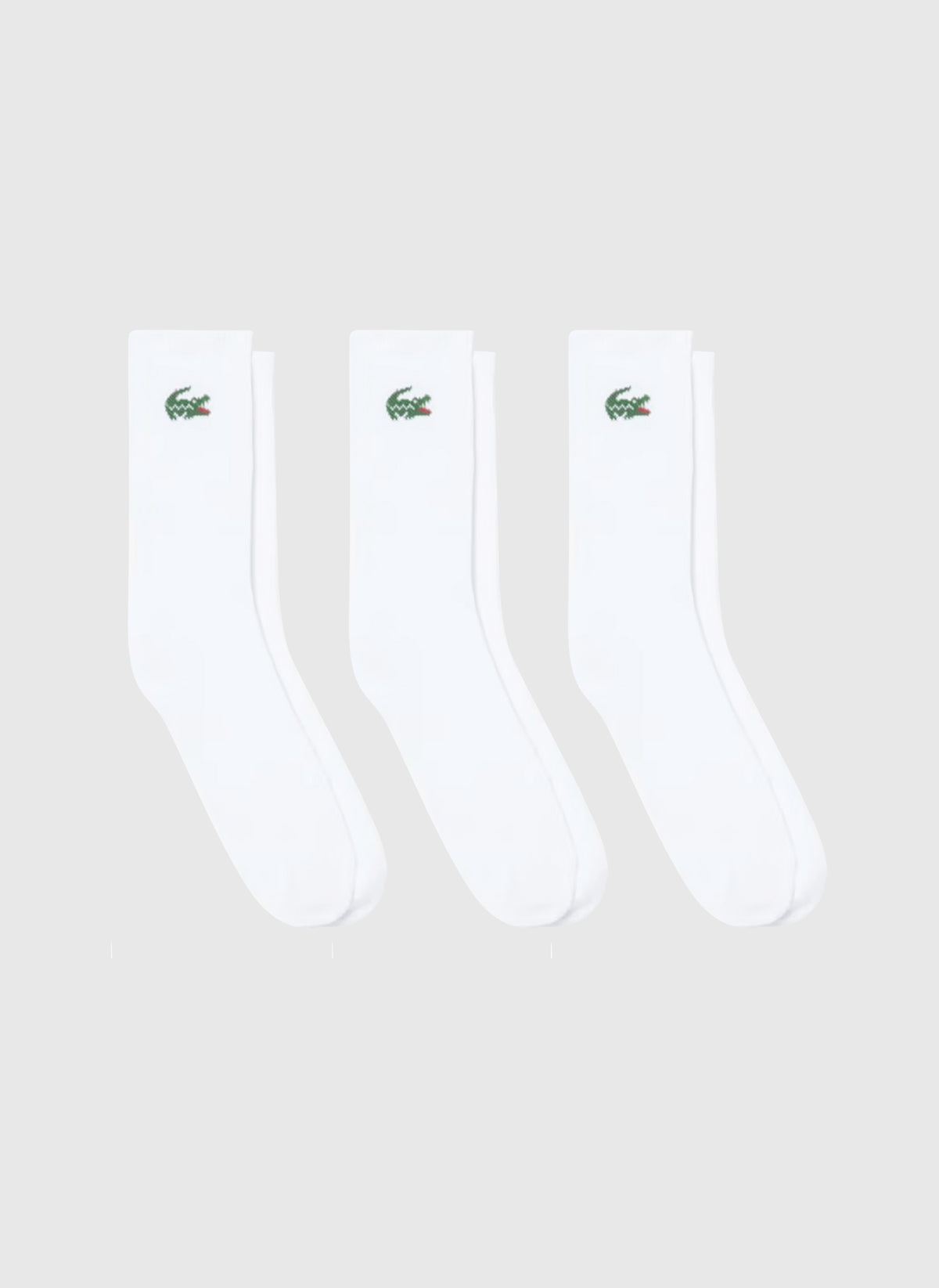Crew Socks 3er-Pack - White