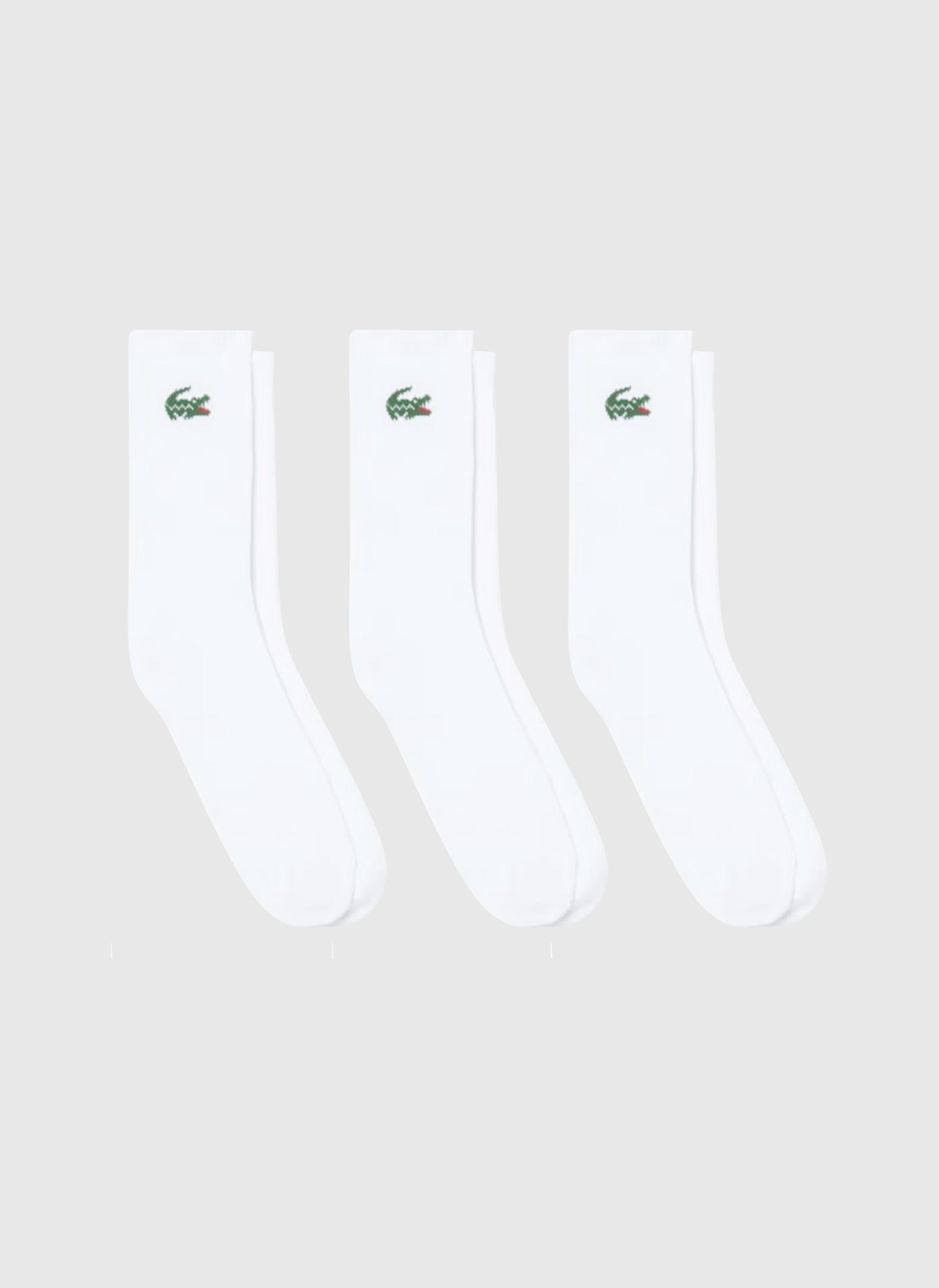 Crew Socks 3er-Pack - White