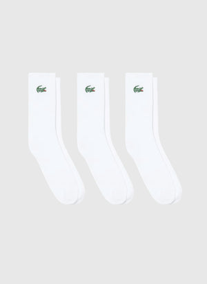 Crew Socks 3er-Pack - White