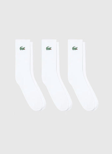 Crew Socks 3er-Pack - White