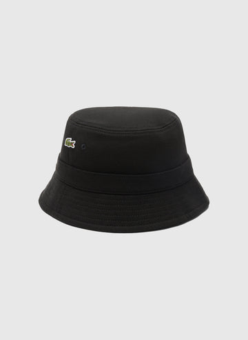 Pique Bucket Hat - Black