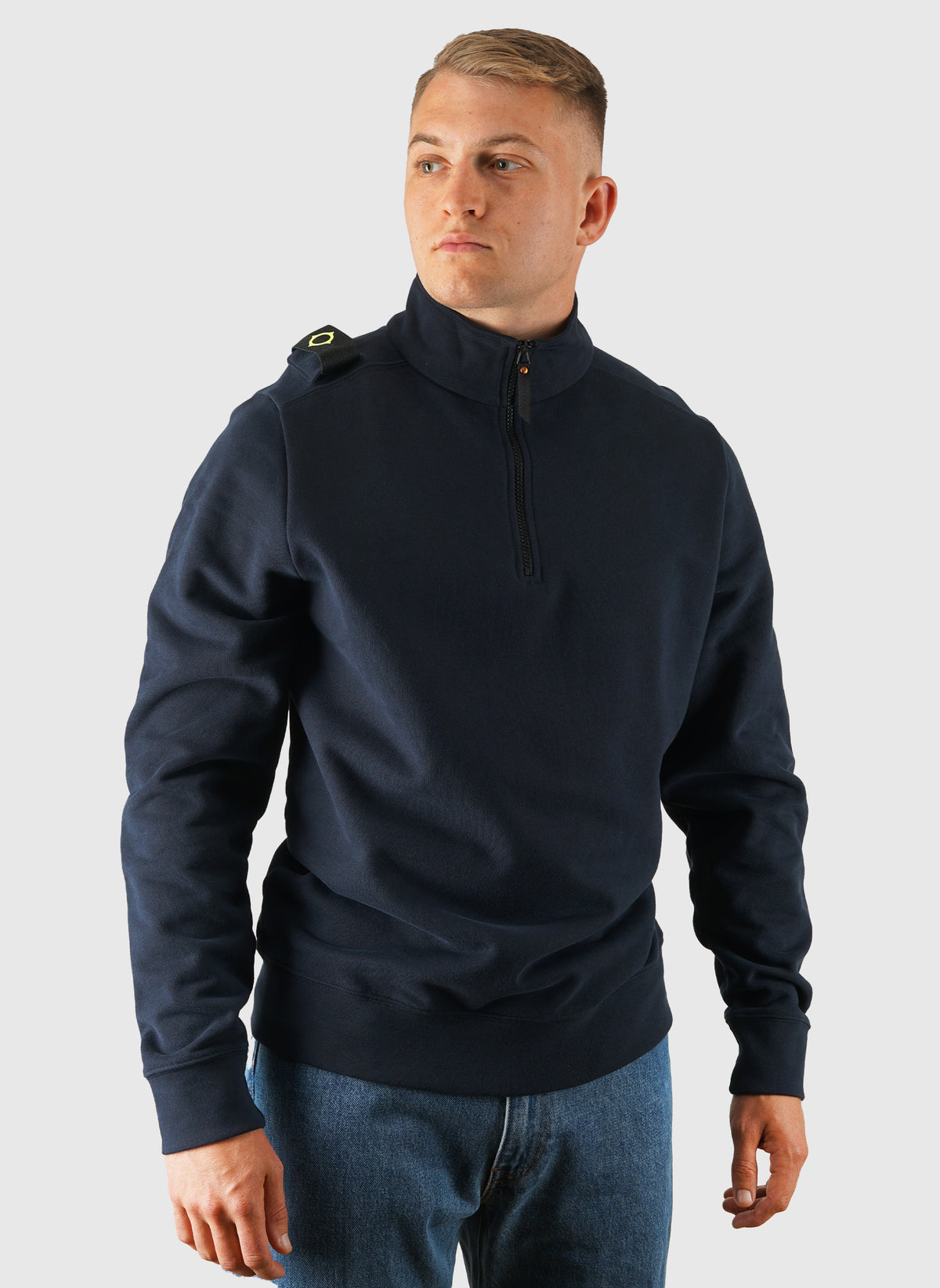 Core 1/4 Zip Sweatshirt - Ink Navy